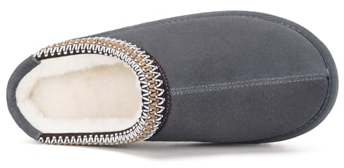 Kids' Faux Fur Slip-On Clog Slippers