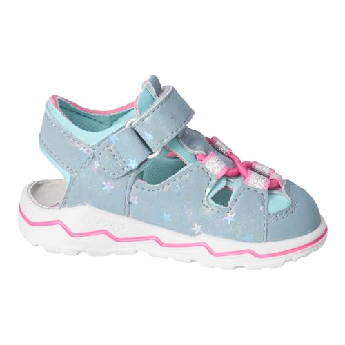 RICOSTA Pepino Gery Mallow/Pink Kent Flat Sandals