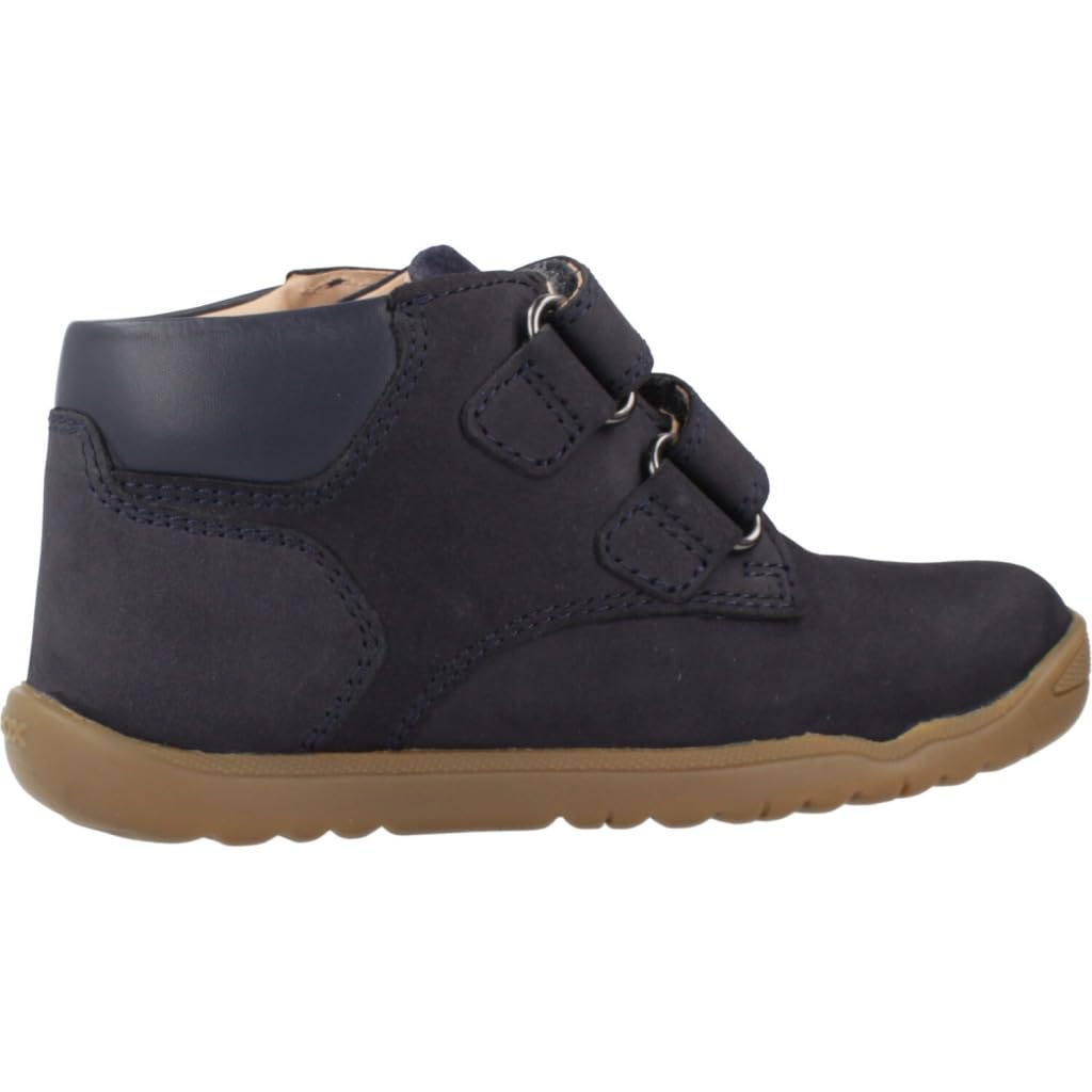 Geox B Macchia Boy, First Walker Shoe Baby-Kids, navy, 7 US