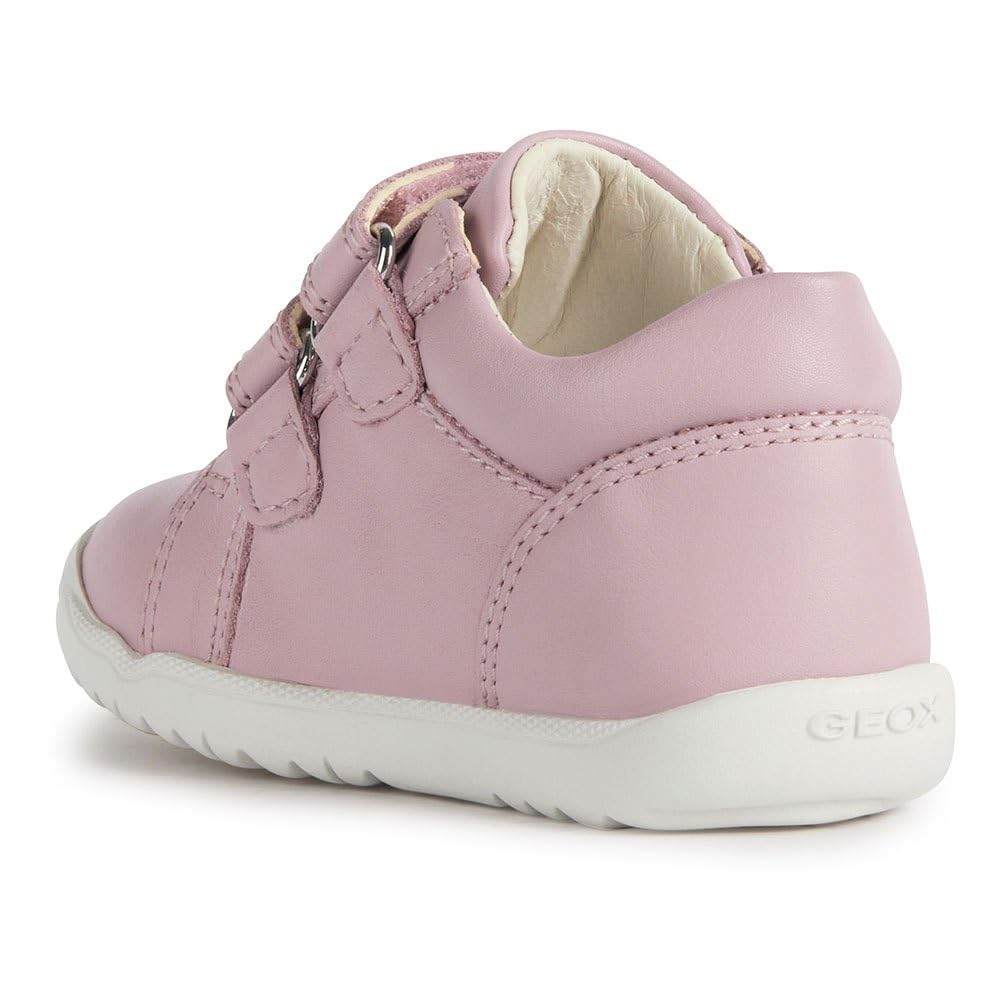Geox Baby Girl'S B Macchia First Walker Shoe, pink, 8 US