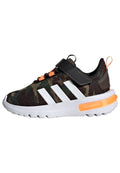 Kids' Racer Running Shoes – Shadow Olive Cloud White Orange