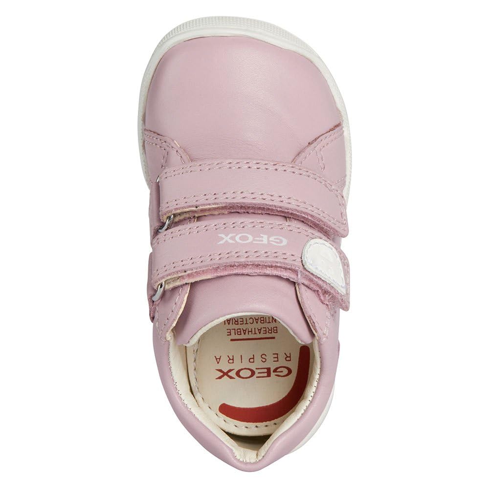 Geox Baby Girl'S B Macchia First Walker Shoe, pink, 8 US