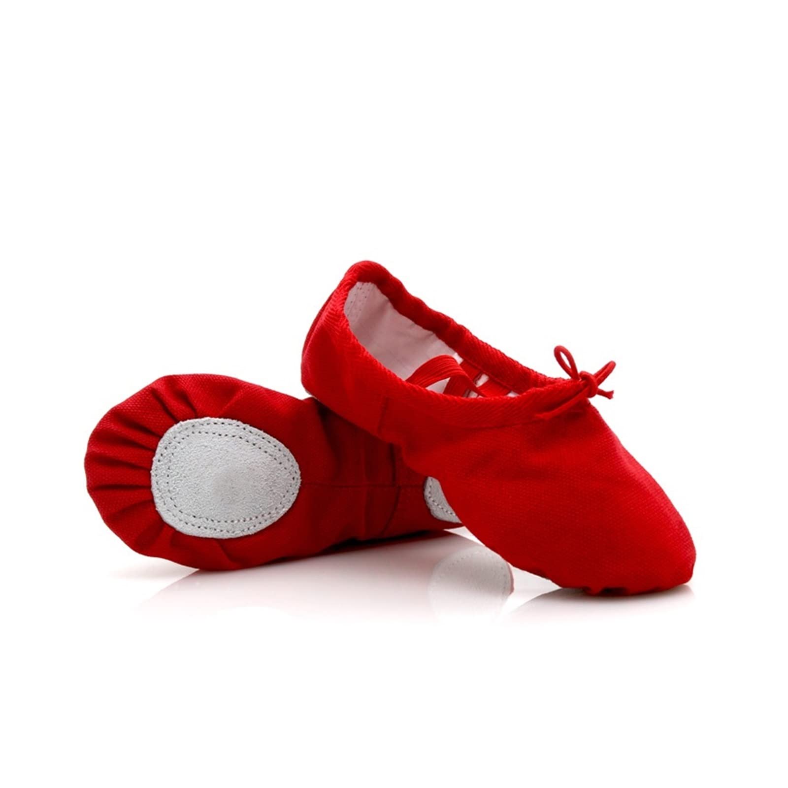 Girls' Canvas Ballet Dance Slippers