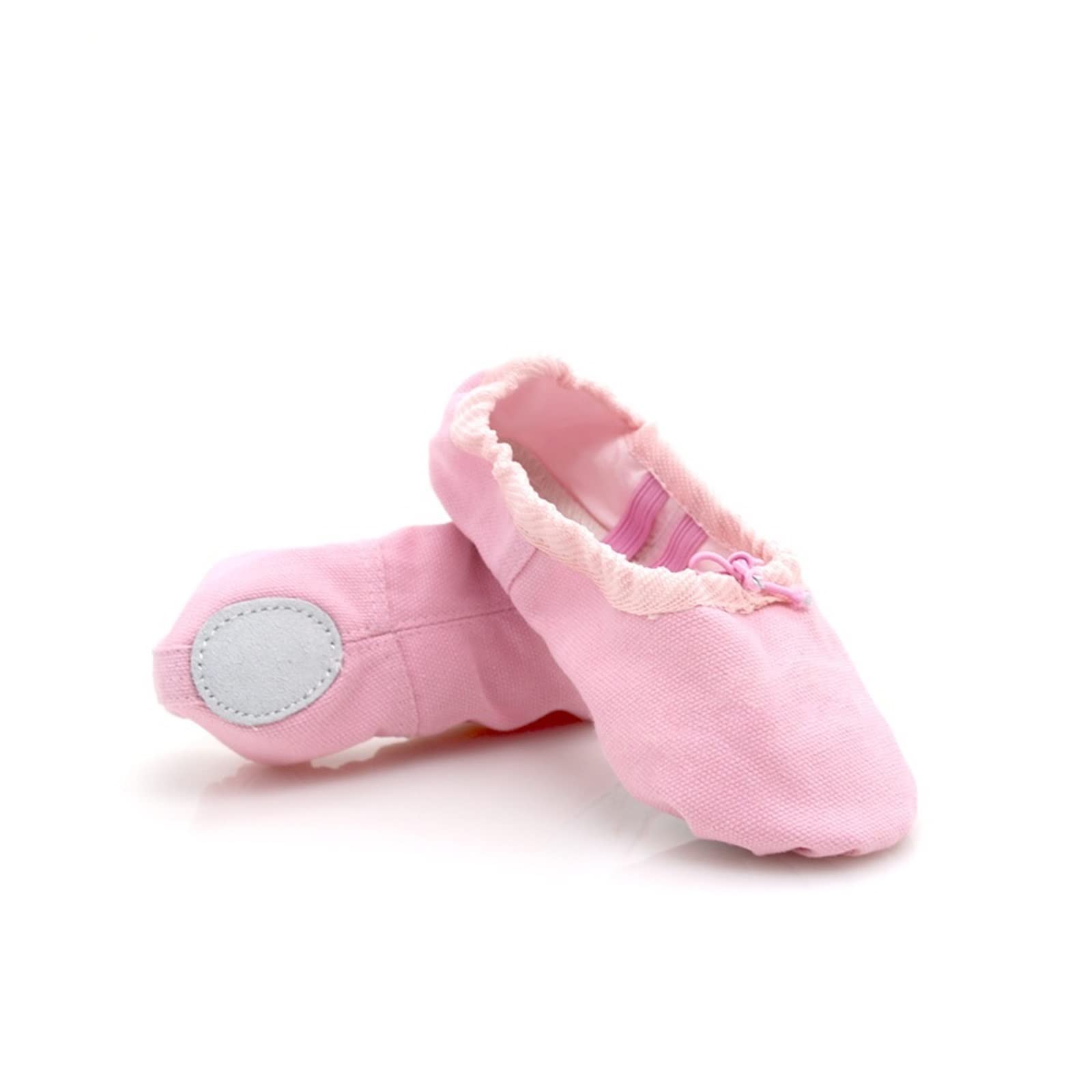 Girls' Canvas Ballet Dance Slippers