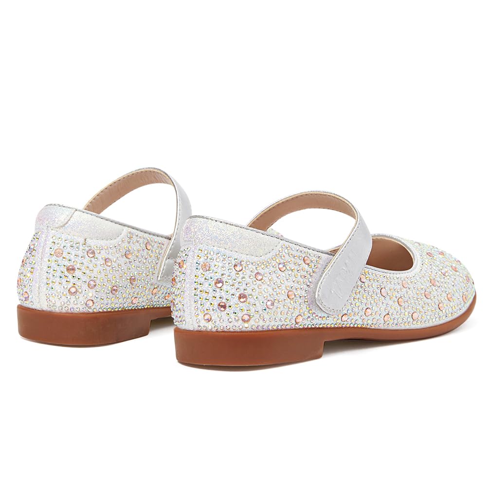 Toddler Girls' Rhinestone Mary Jane Flats