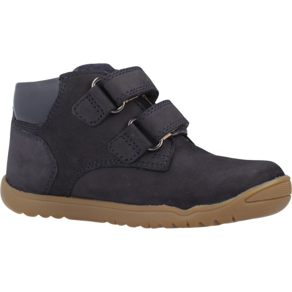 Geox B Macchia Boy, First Walker Shoe Baby-Kids, navy, 7 US
