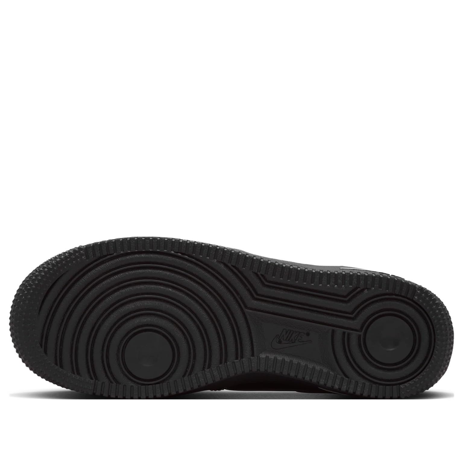 Air Force 1 LV8 Grade School Lifestyle Shoes (Black/Black/Black/Wolf Gray)