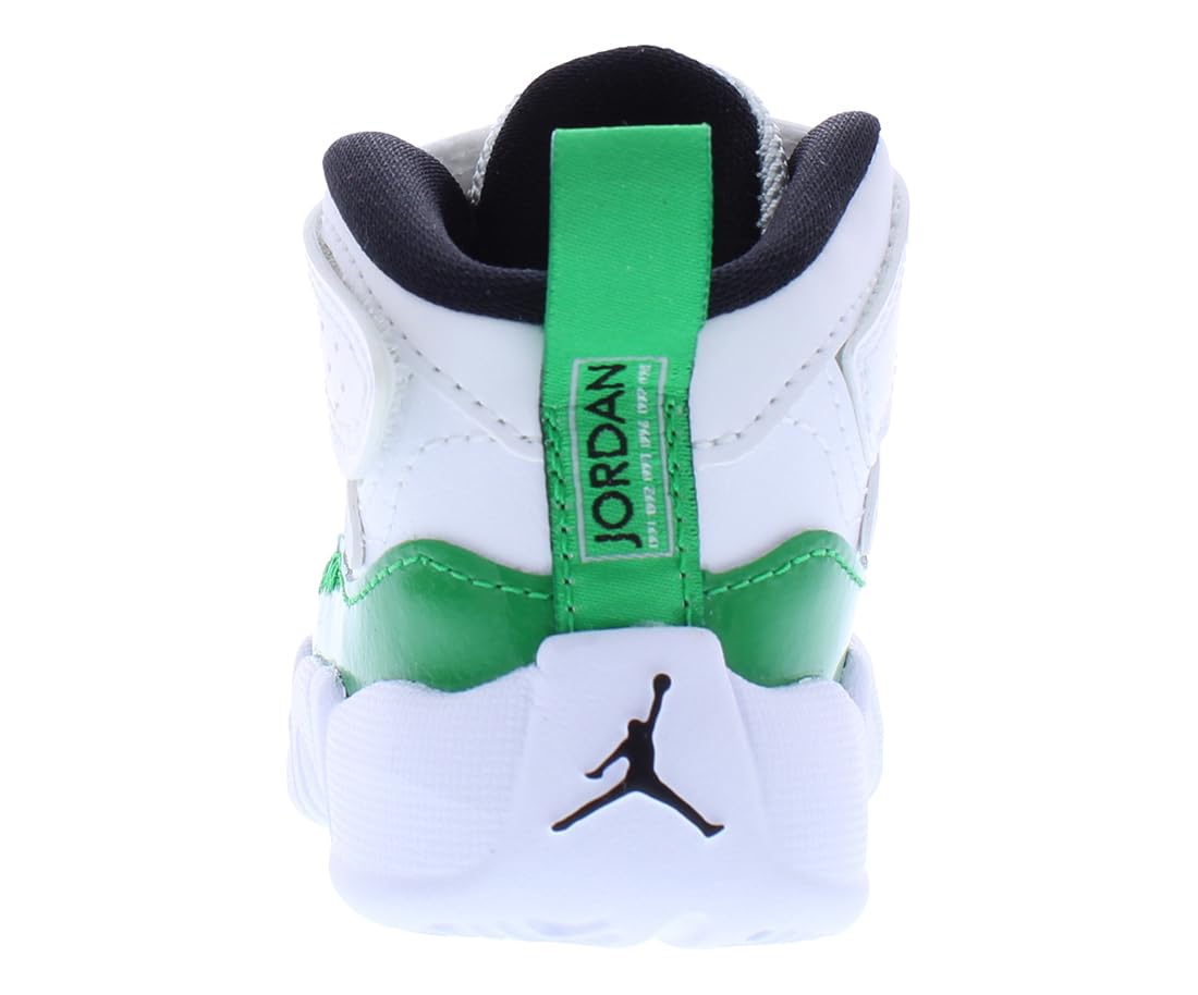 Infant Toddler Basketball Shoes: Jumpman Two Trey (White/Green) by JORDAN