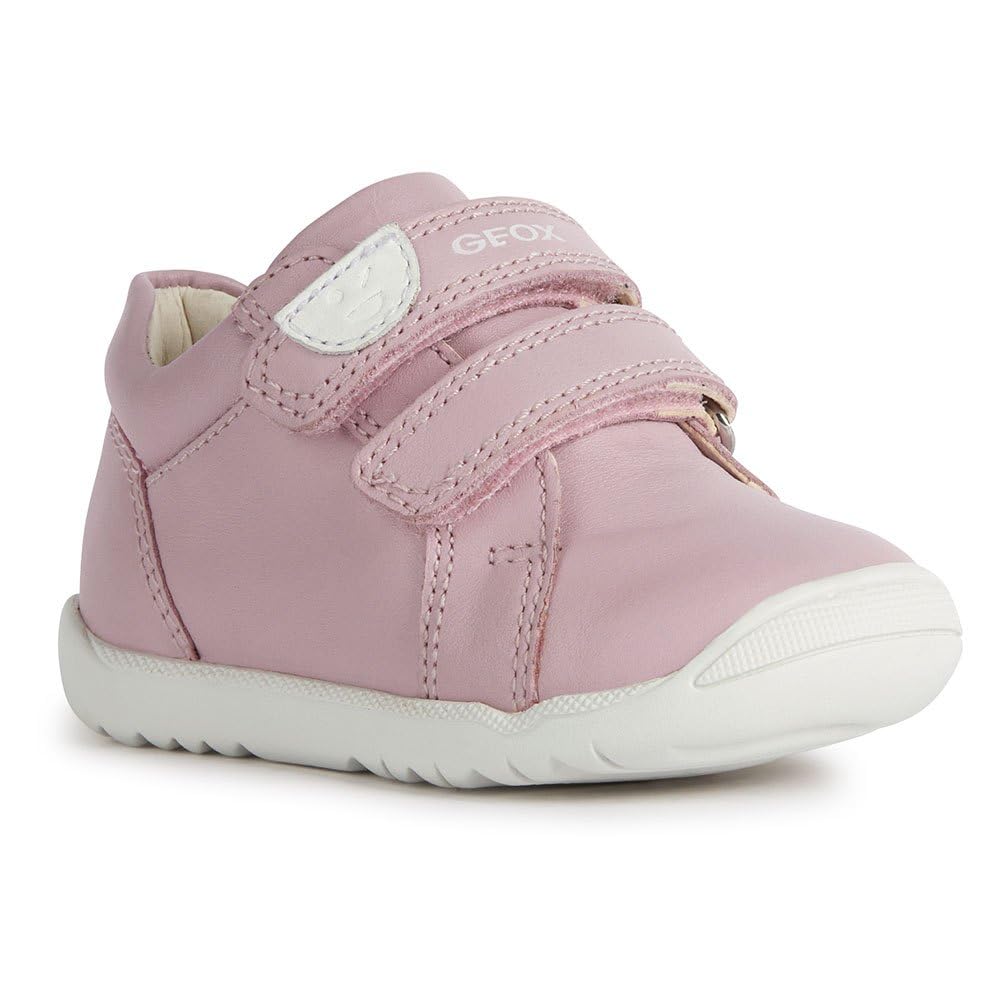 Geox Baby Girl'S B Macchia First Walker Shoe, pink, 8 US