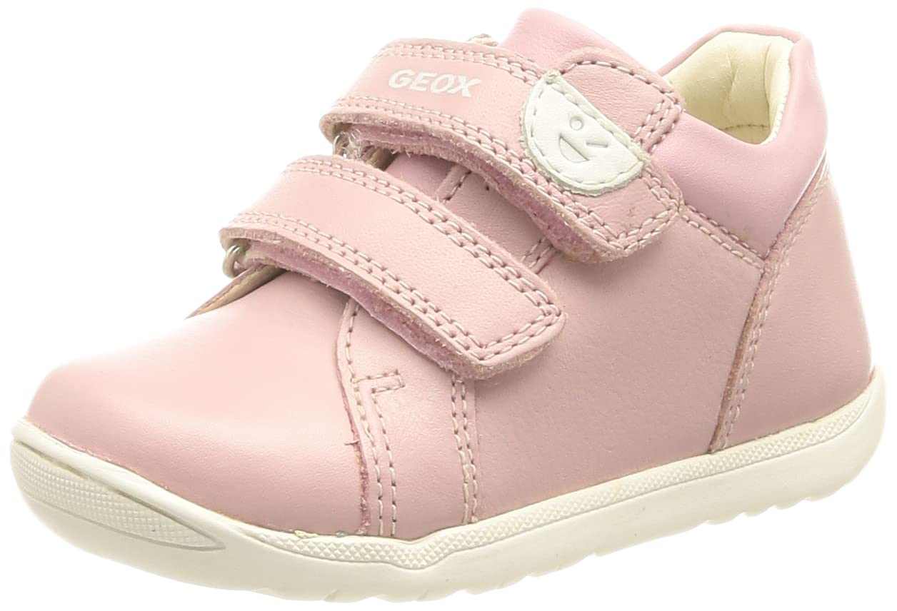 Geox Baby Girl'S B Macchia First Walker Shoe, pink, 8 US