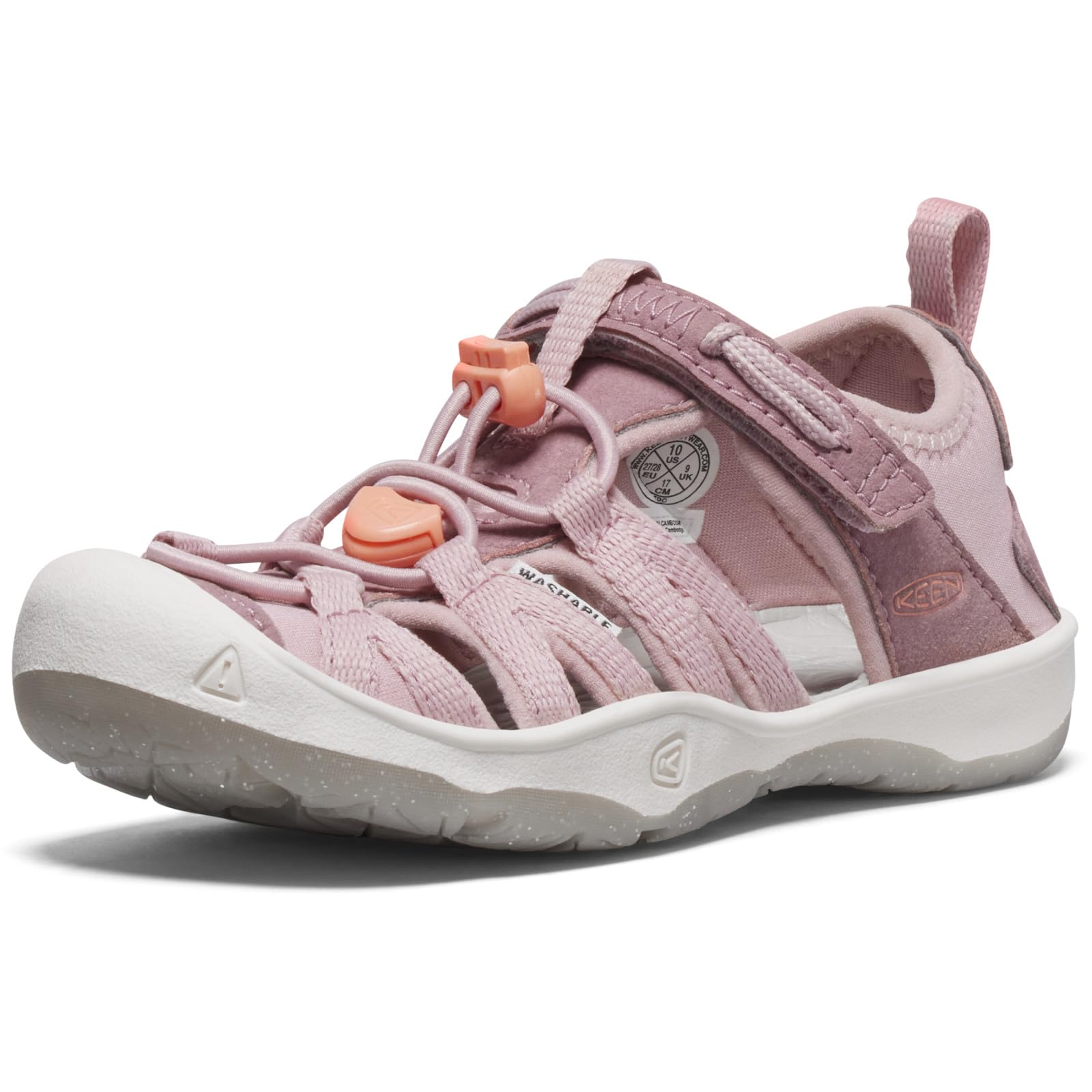 Kids' Closed-Toe Casual Sandals – Nostalgia Rose Papaya Punch