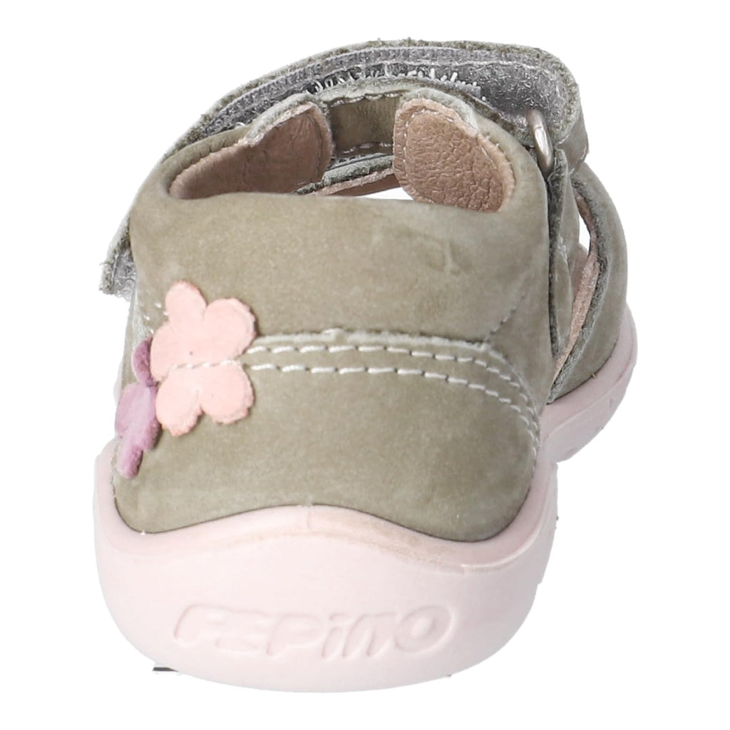 Girls' Learn to Walk Strappy Sandals – Eucalyptus