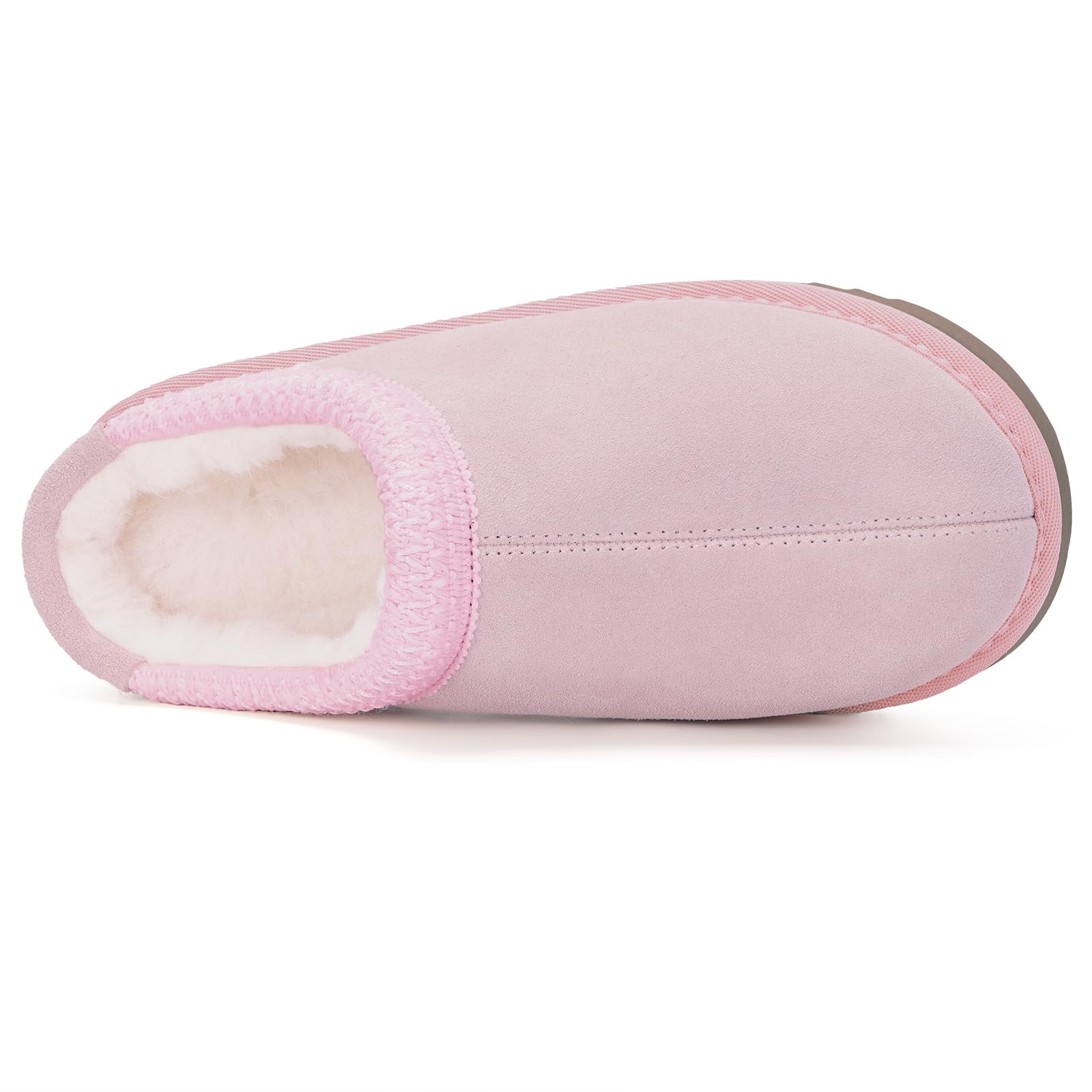 Kids' Faux Fur Clog Slippers