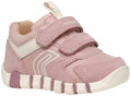 Geox Baby-Girls B IUPIDOO Girl First Walker Shoe, Rose, 8.5 Infant