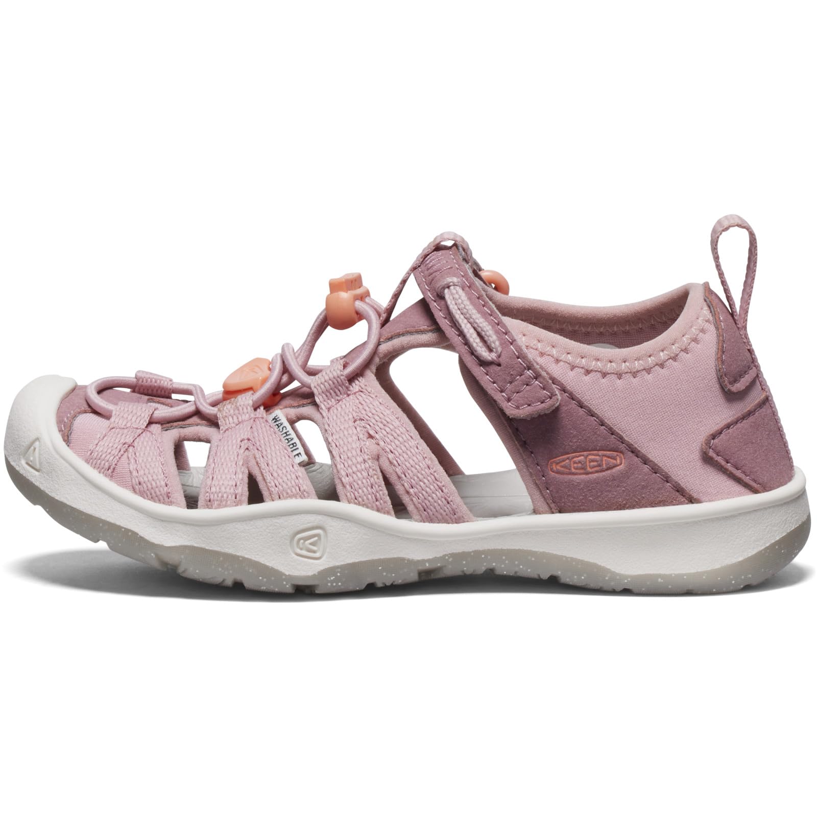 Kids' Closed-Toe Casual Sandals – Nostalgia Rose Papaya Punch