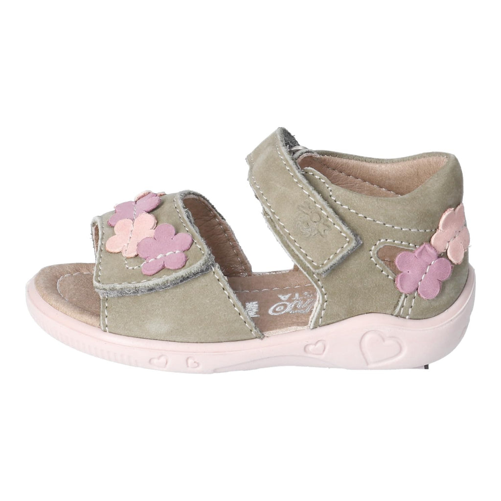 Girls' Learn to Walk Strappy Sandals – Eucalyptus