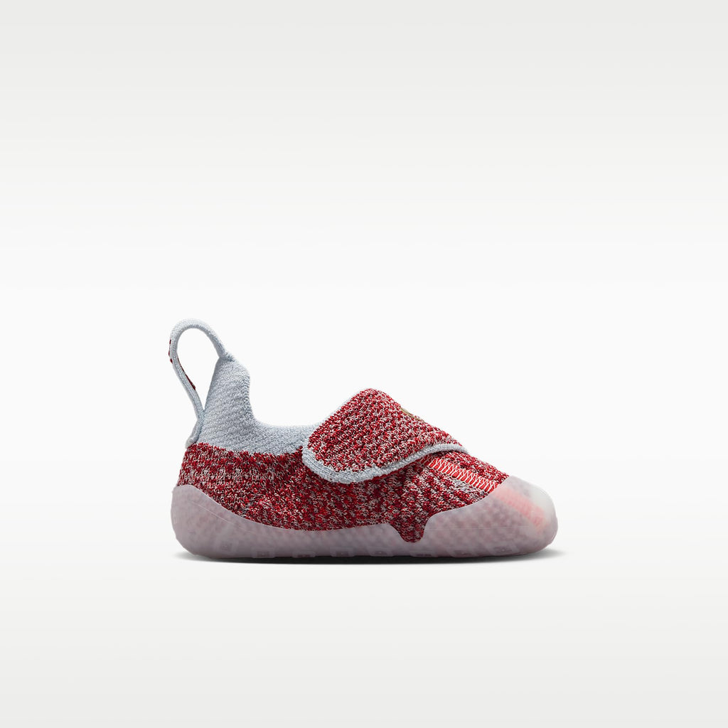 Nike Swoosh 1 Baby Shoes (Sale/Team Crimson/Light Crimson/Metallic Gold)