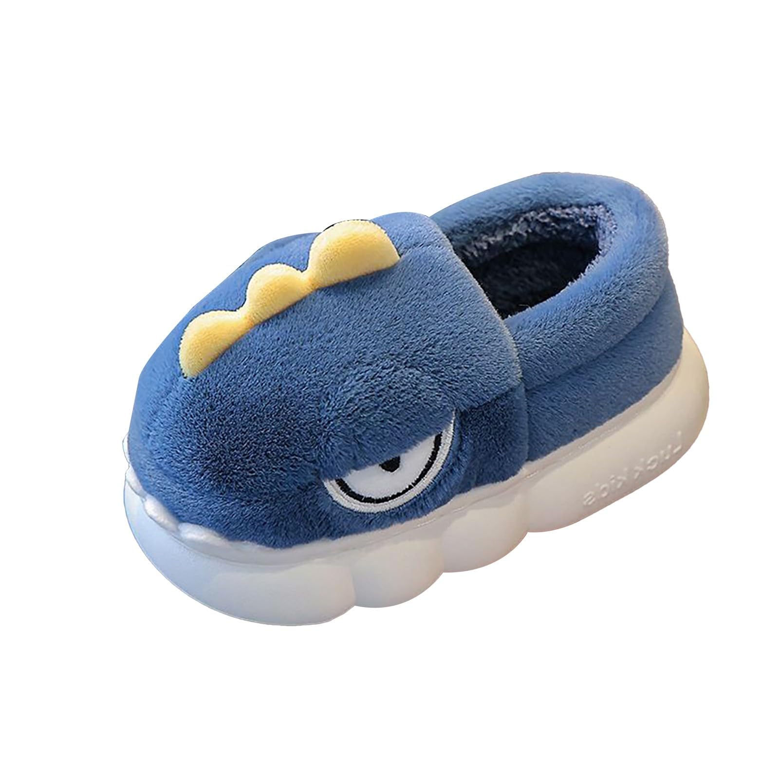 Kids' Dinosaur Plush House Slippers