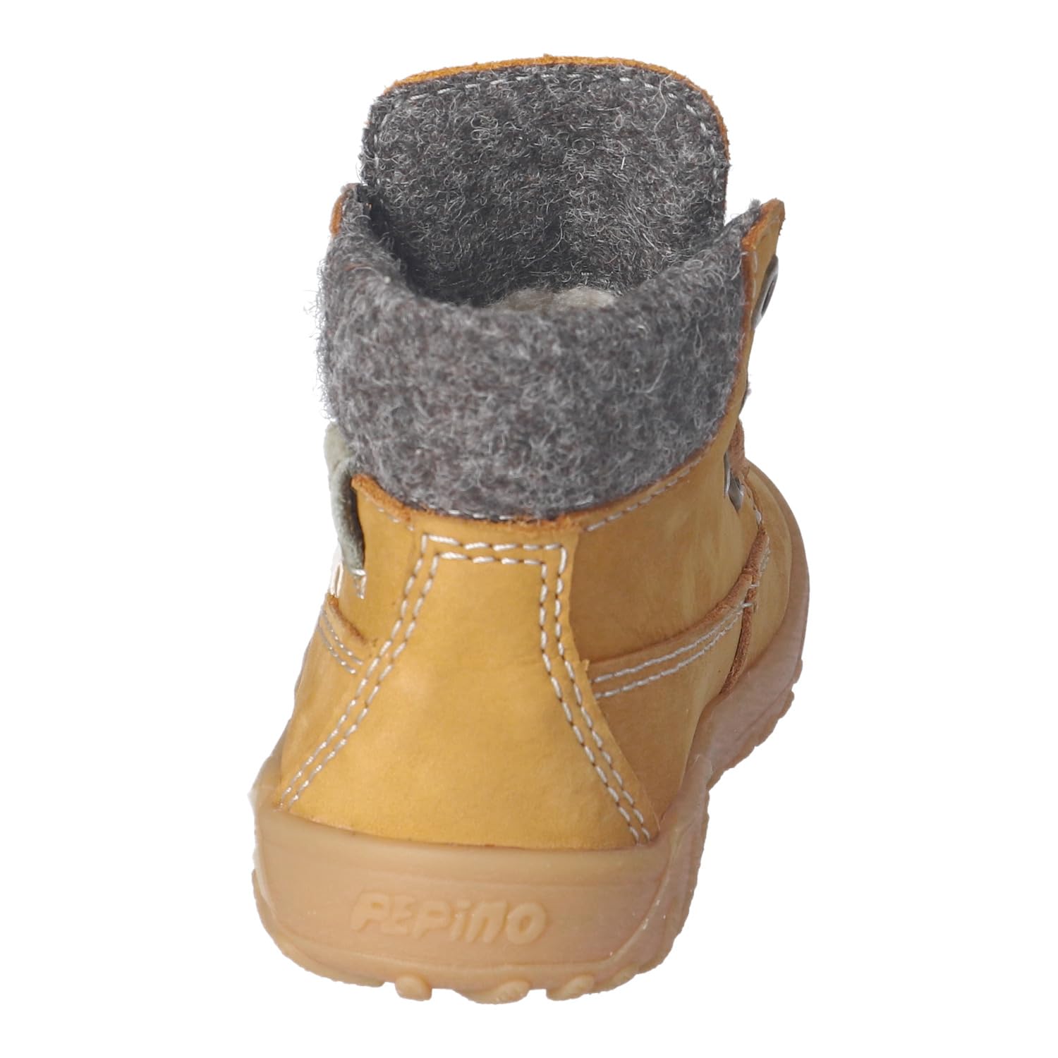 Girls' CareTEX Wide Fit Boots – Mustard Yellow