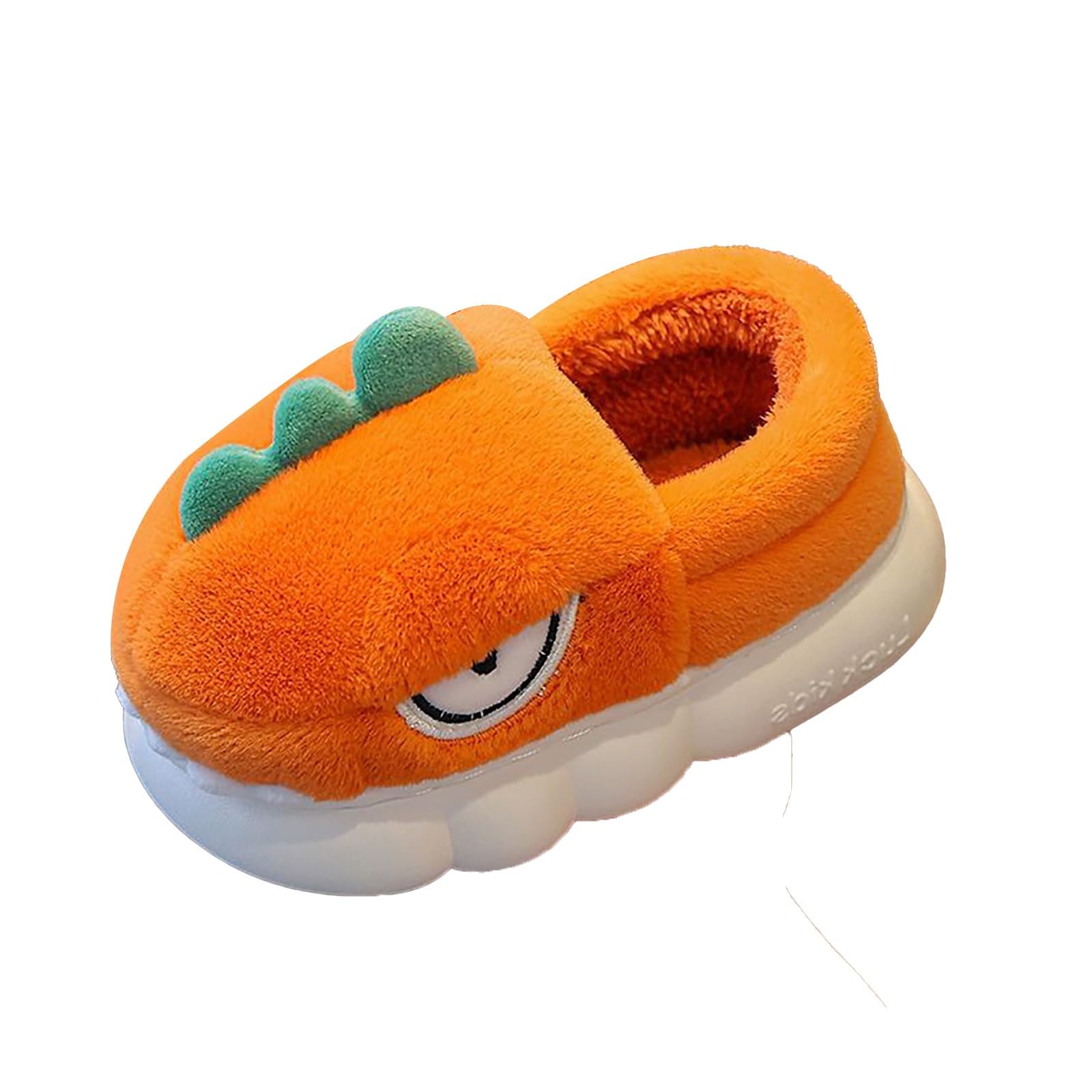 Kids' Dinosaur Plush House Slippers