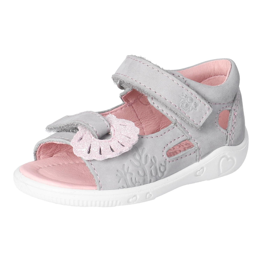 RICOSTA Sylvie Girls' Strappy Sandals, Frost Blush 440, 21 EU Estrecho