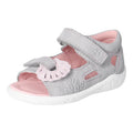 RICOSTA Sylvie Girls' Strappy Sandals, Frost Blush 440, 21 EU Estrecho