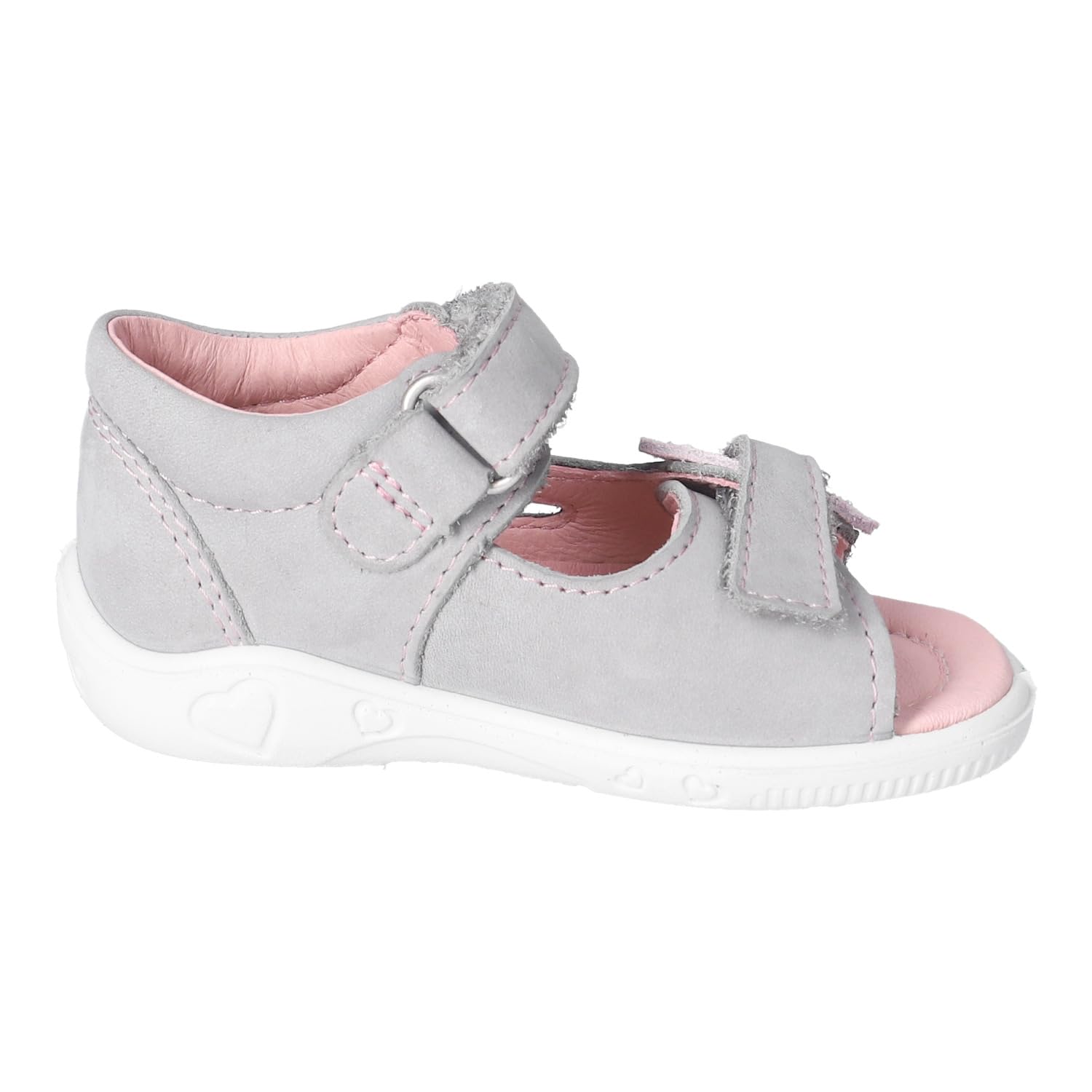 RICOSTA Sylvie Girls' Strappy Sandals, Frost Blush 440, 21 EU Estrecho