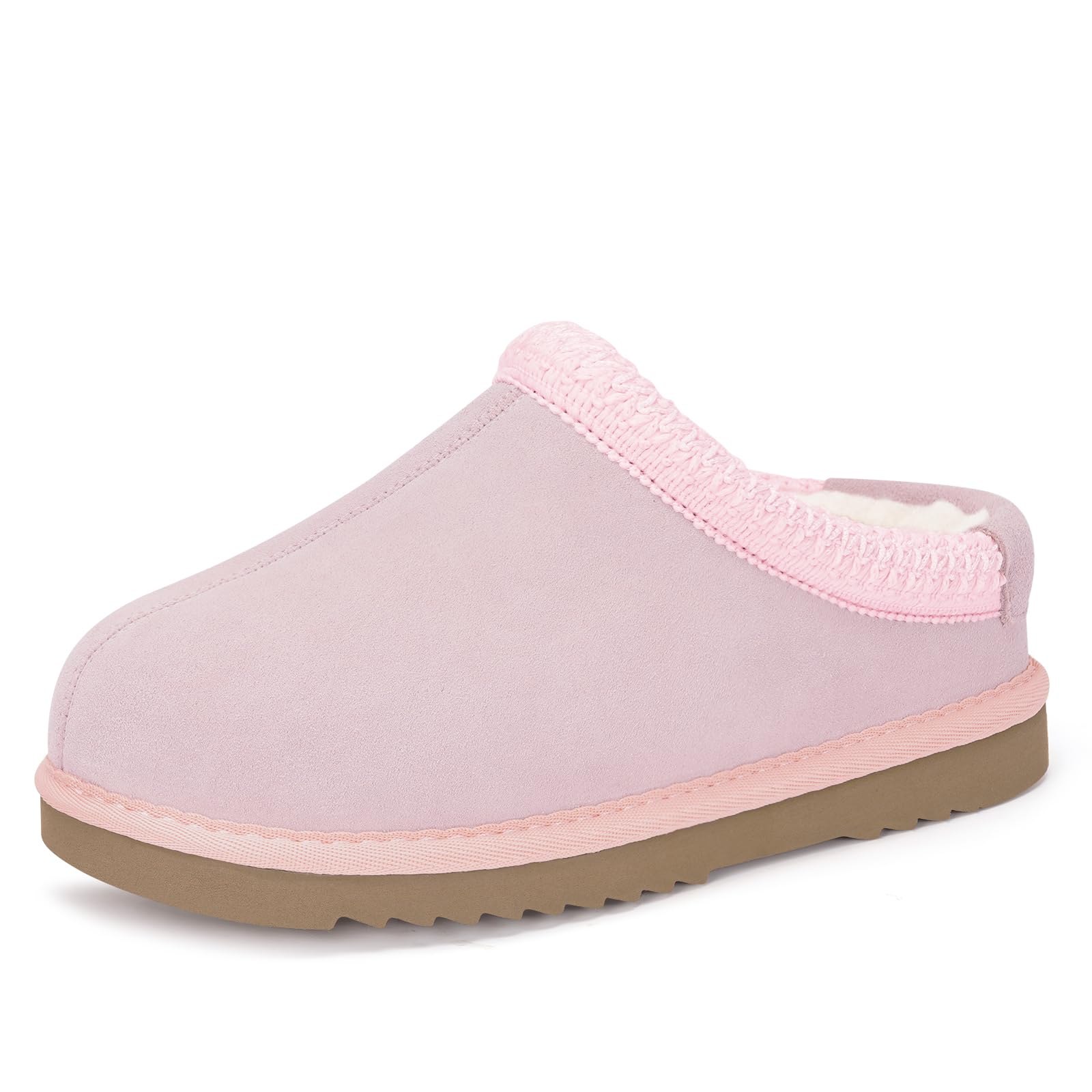 Kids' Faux Fur Clog Slippers