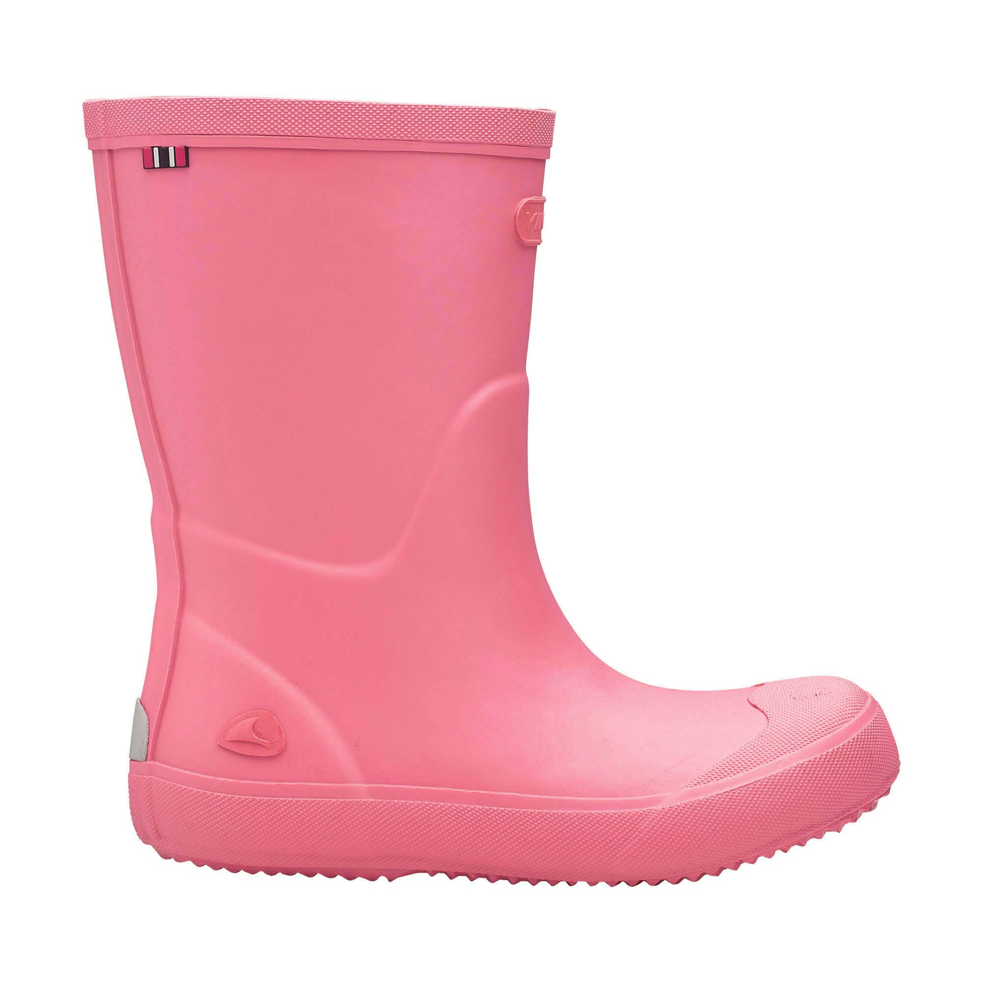Viking Unisex Kid's Rain Boot, Pink, 4 us