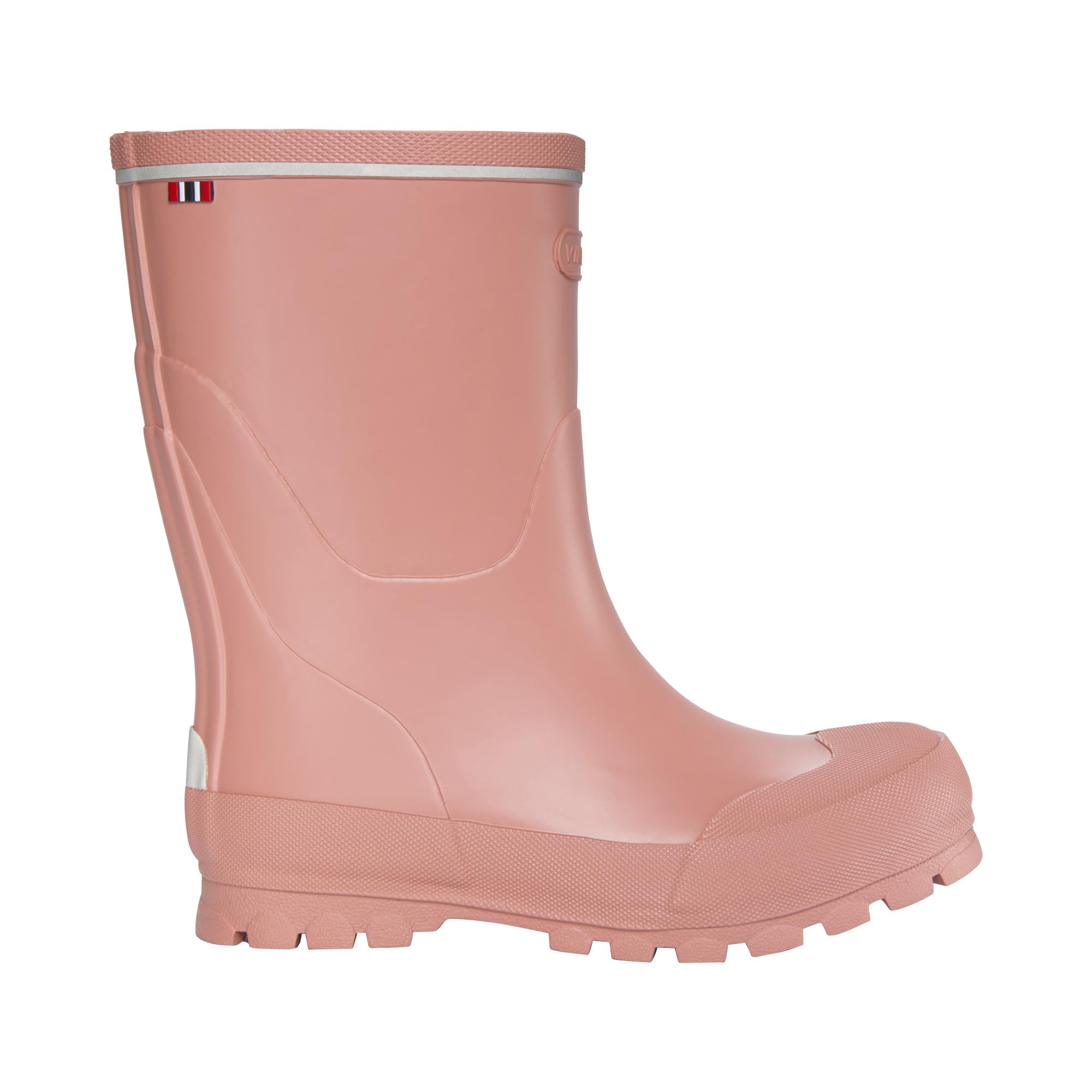 Viking Unisex Children's Jolly Rain Boot, light pink, 5.5 Big Kid