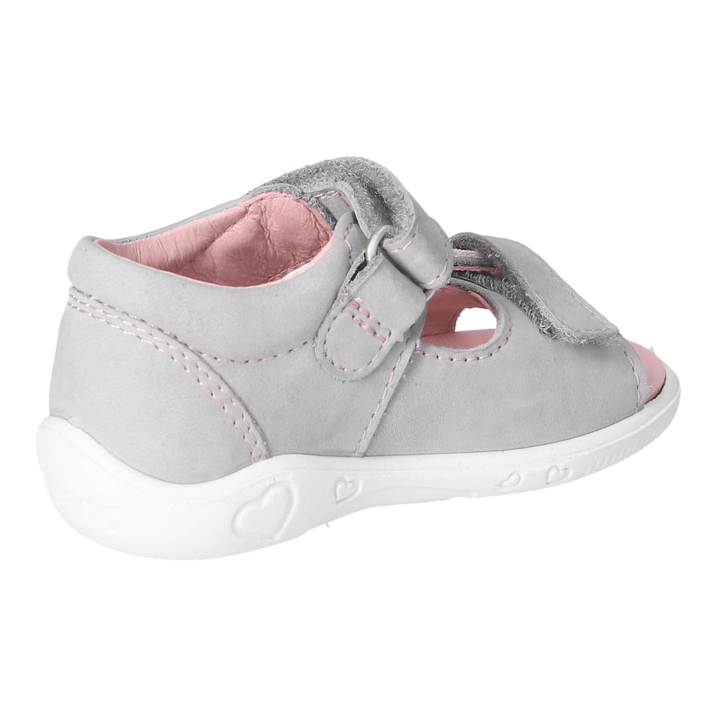 RICOSTA Sylvie Girls' Strappy Sandals, Frost Blush 440, 21 EU Estrecho
