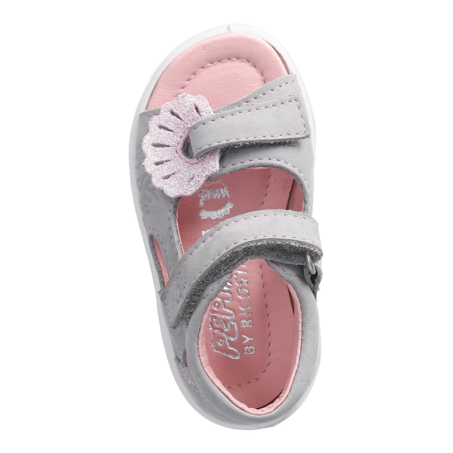 RICOSTA Sylvie Girls' Strappy Sandals, Frost Blush 440, 21 EU Estrecho
