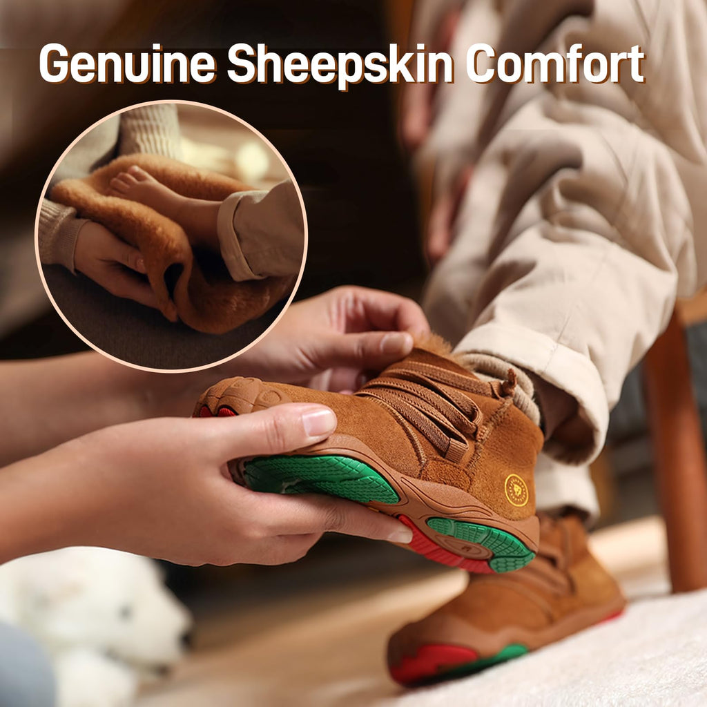 Toddler Wide-Toe Winter Snow Boots