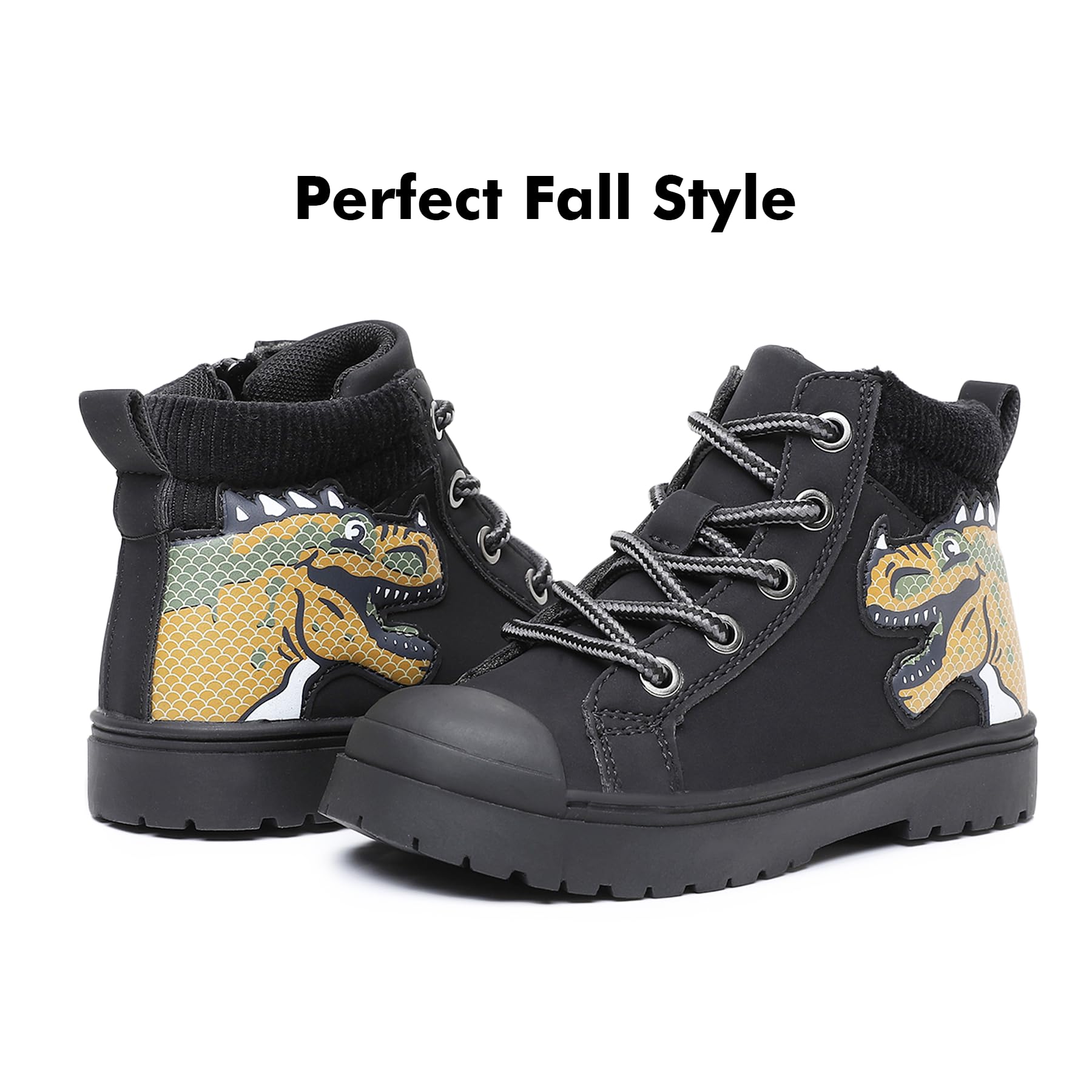 Toddler Dinosaur Ankle Boots