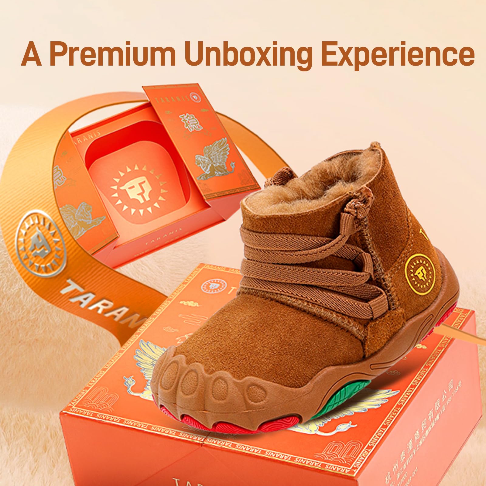 Toddler Wide-Toe Winter Snow Boots