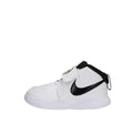 Leather Sneakers with Lightweight Cushioning & Hook-and-Loop Strap