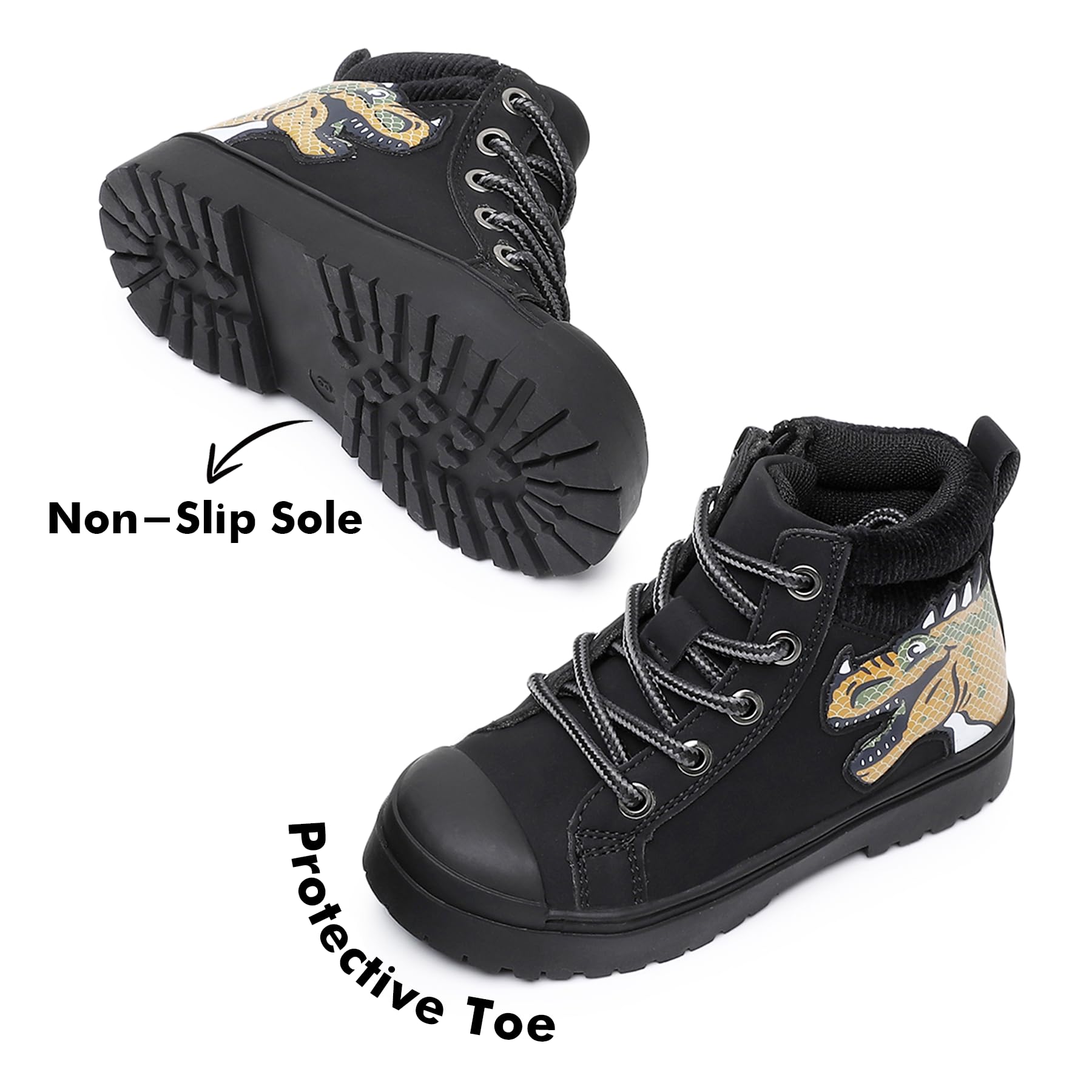 Toddler Dinosaur Ankle Boots