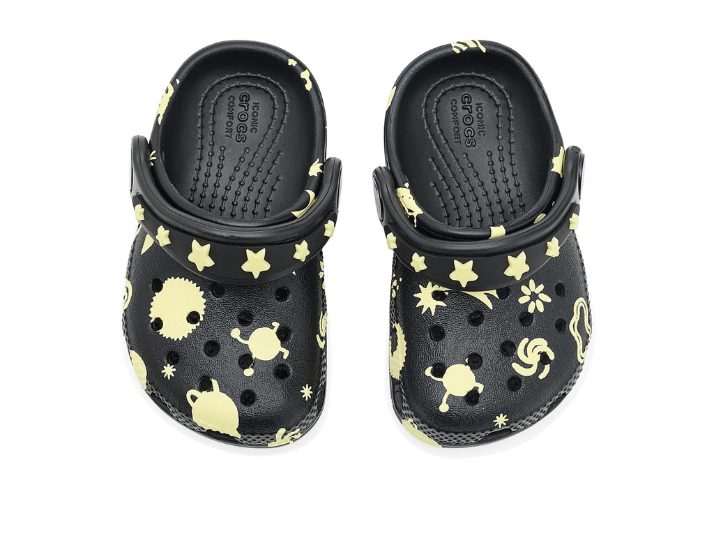 Crocs Kids' Classic Glow in The Dark Clogs
