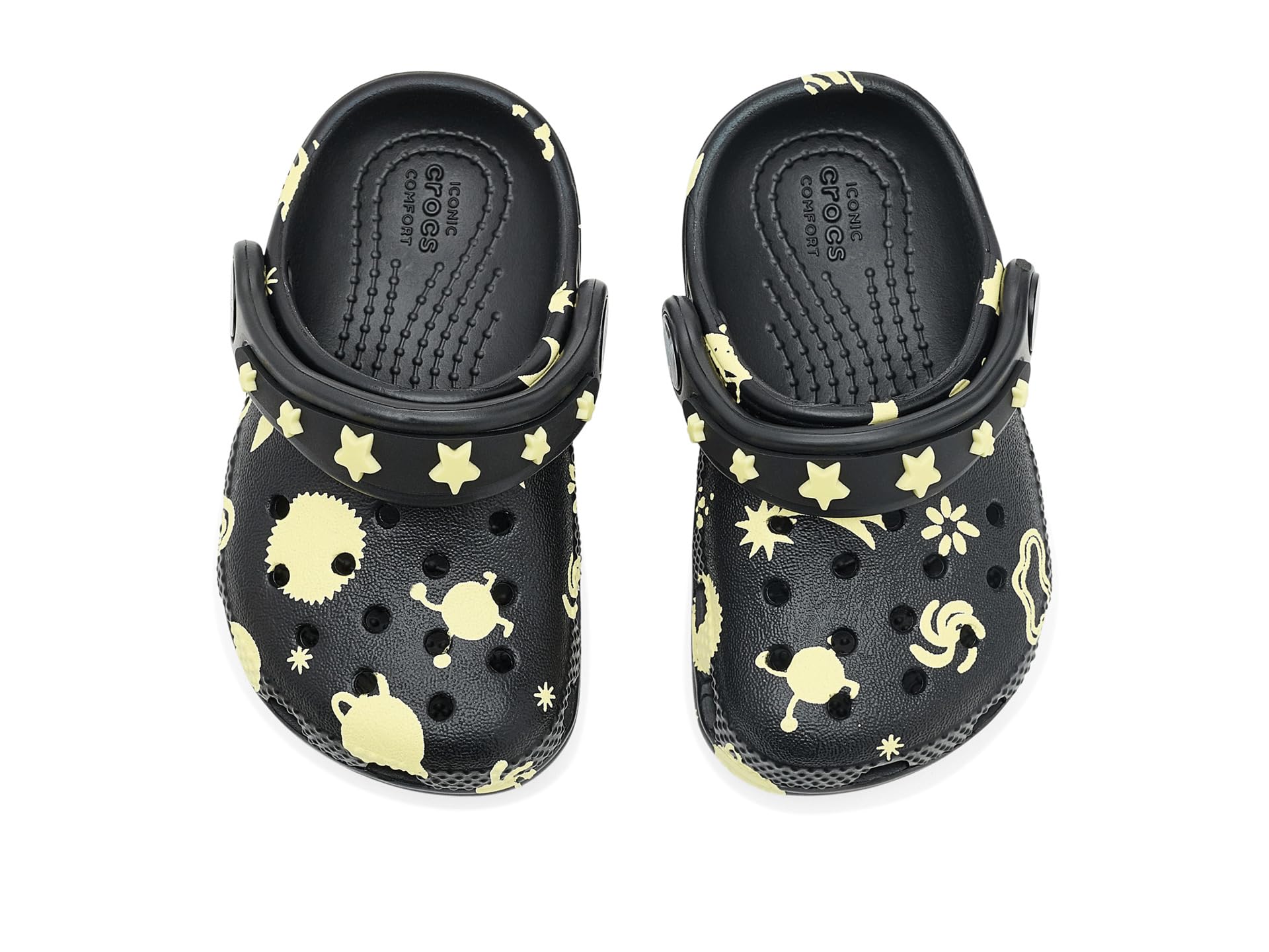 Crocs Kids' Classic Glow in The Dark Clogs