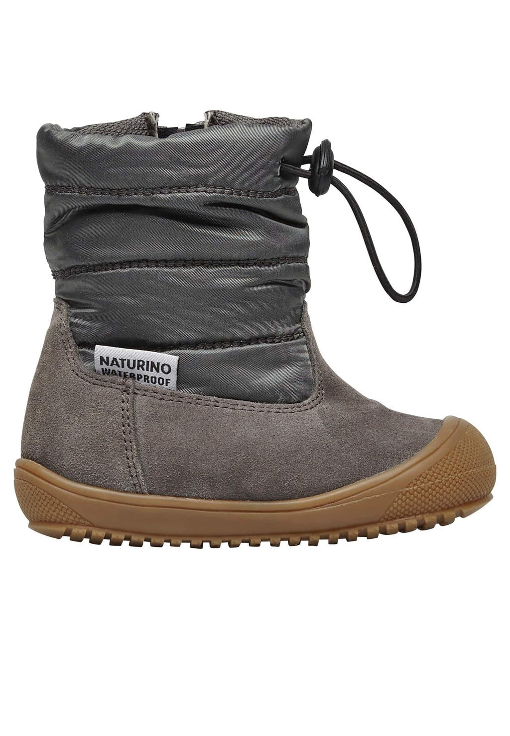 Naturino Unisex Baby Hochalpen Snow Boot, Dark Grey, uk 2/us 00