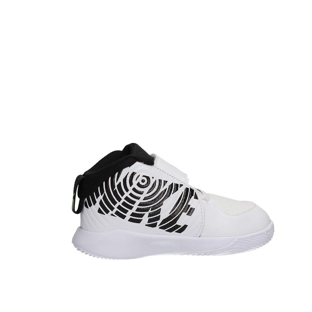 Leather Sneakers with Lightweight Cushioning & Hook-and-Loop Strap
