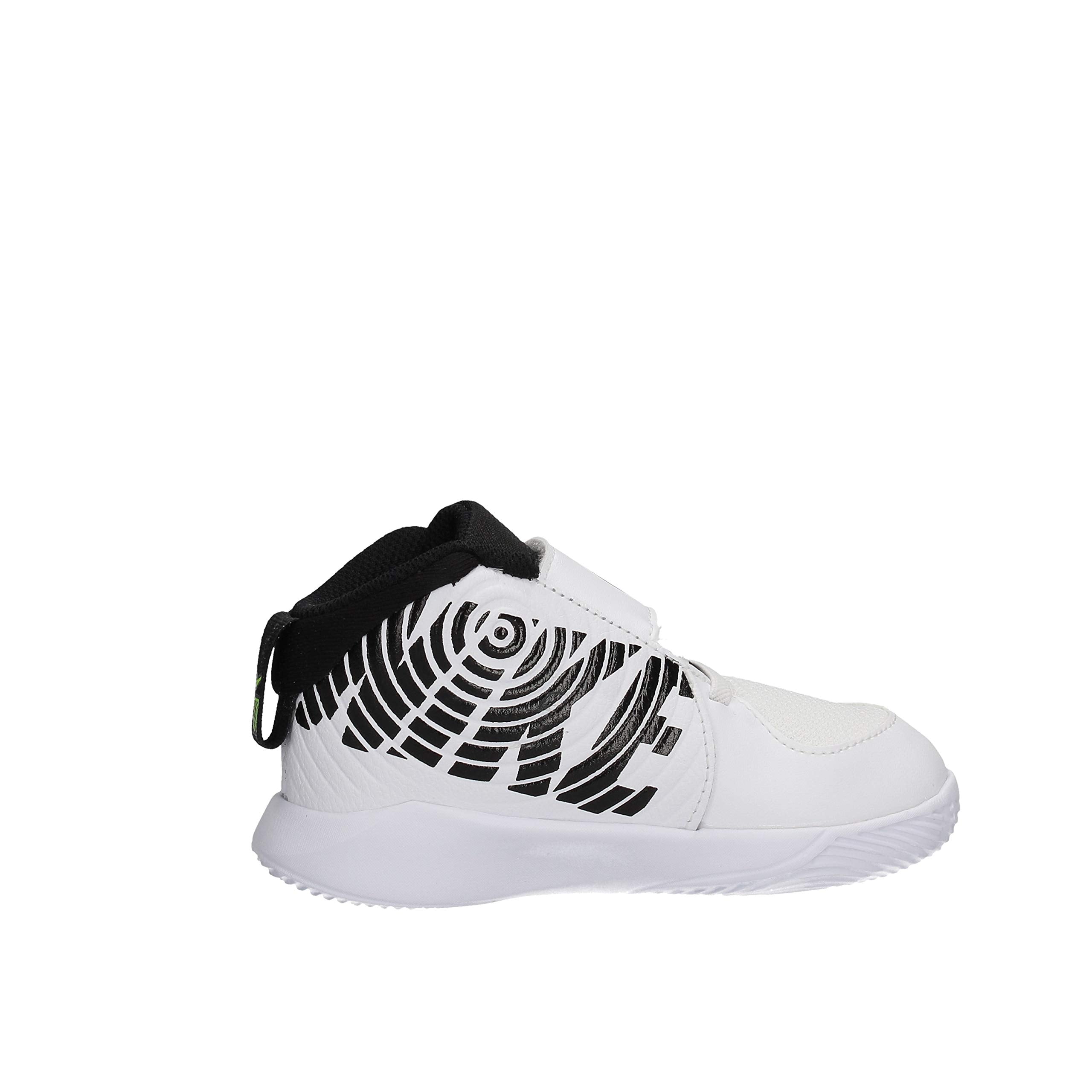 Leather Sneakers with Lightweight Cushioning & Hook-and-Loop Strap