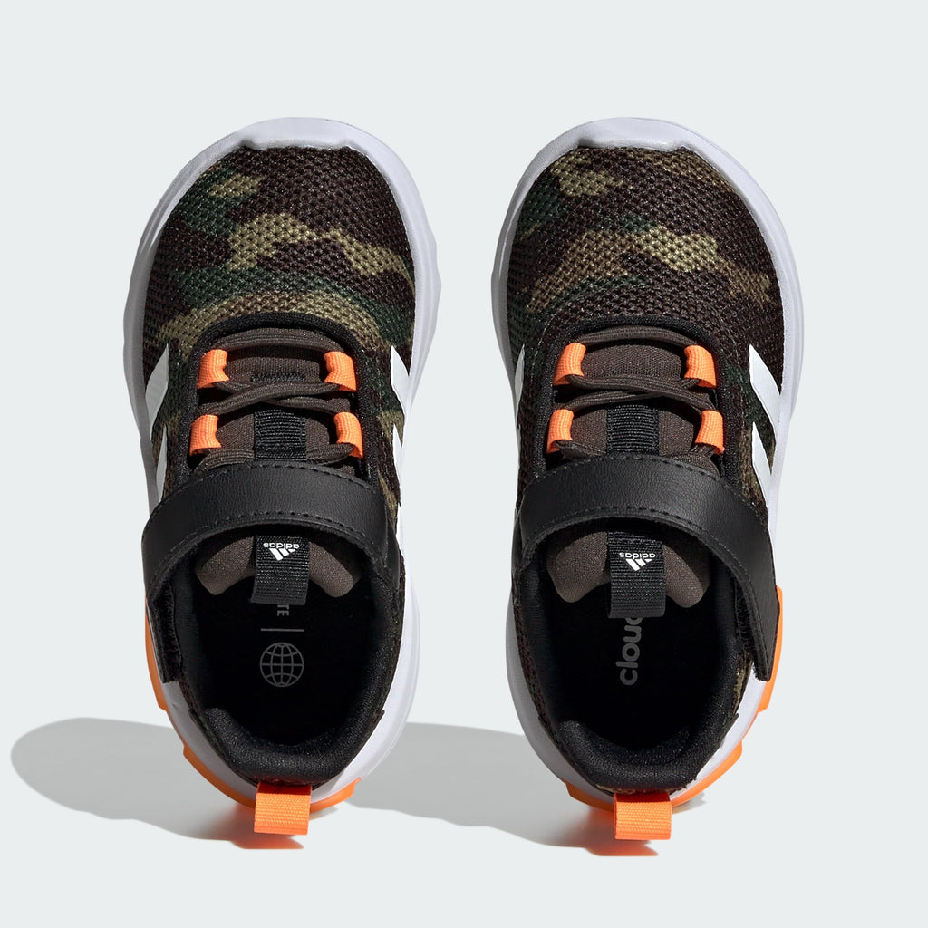 Kids' Racer Running Shoes – Shadow Olive Cloud White Orange