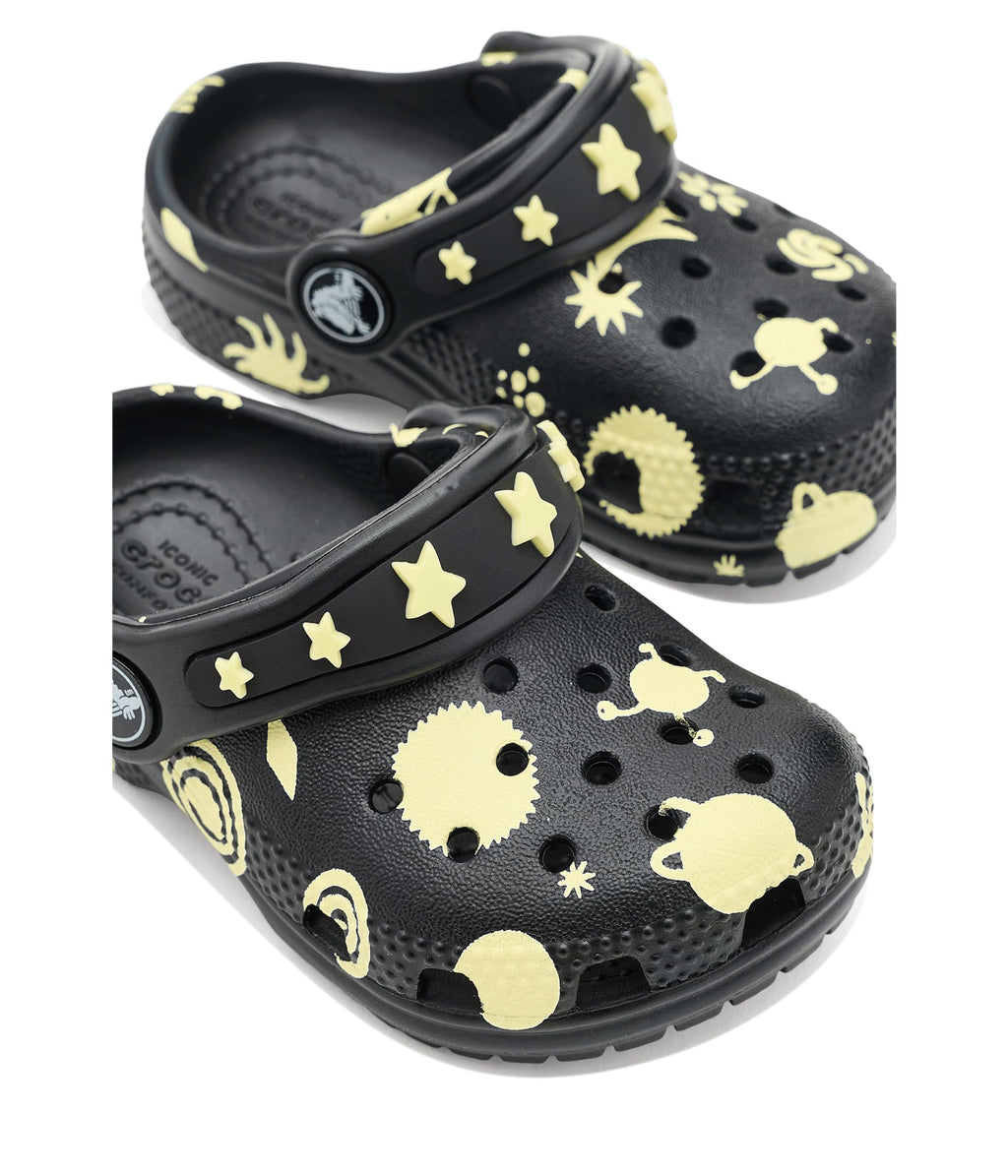 Crocs Kids' Classic Glow in The Dark Clogs