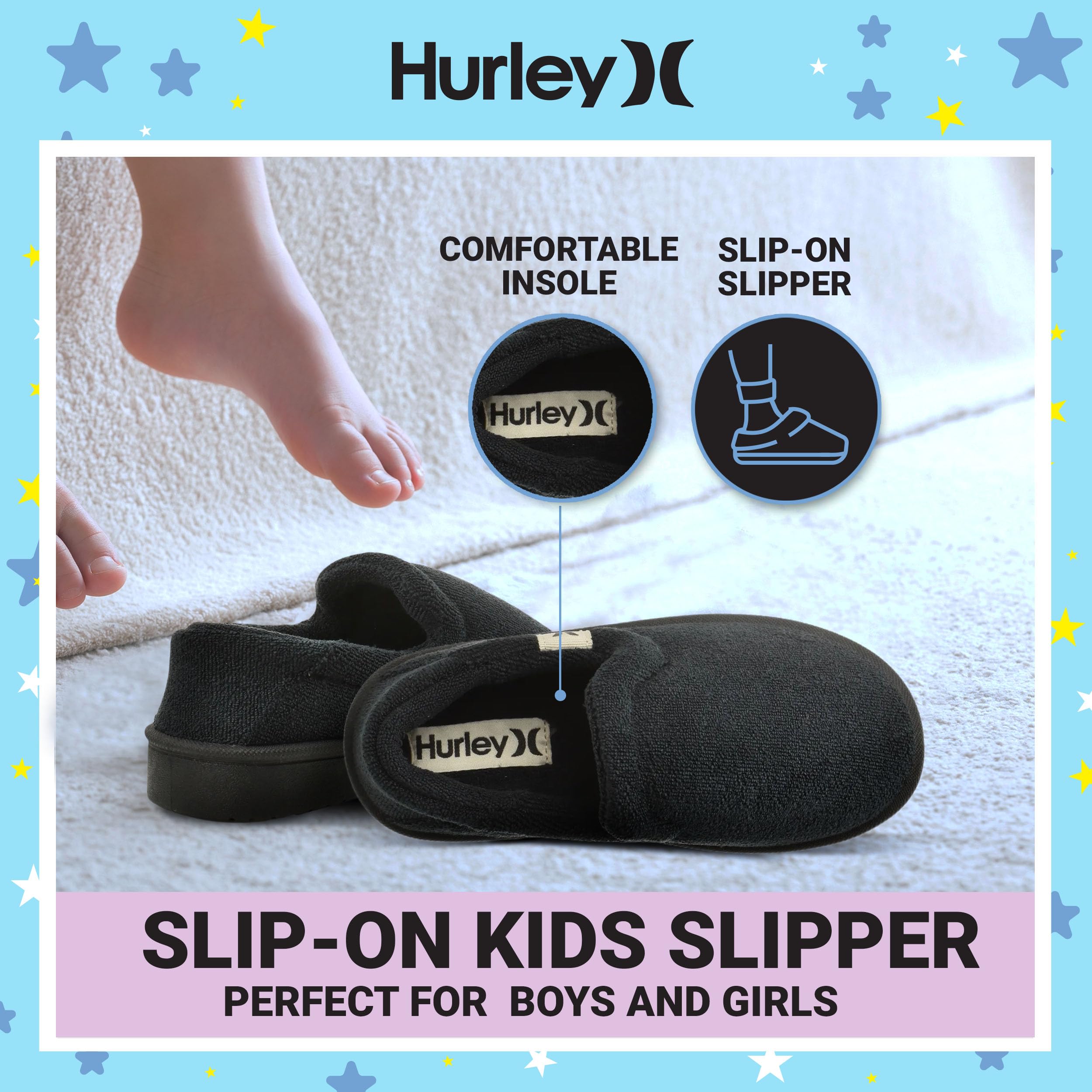 Kids' Slip-On House Slippers