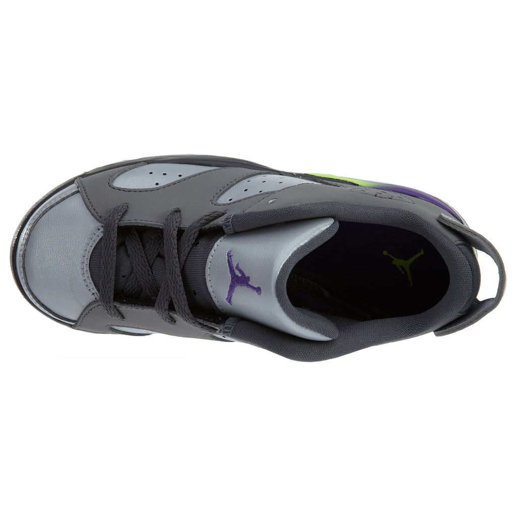 Toddlers Retro Low Basketball Shoes – Dark Grey Violet