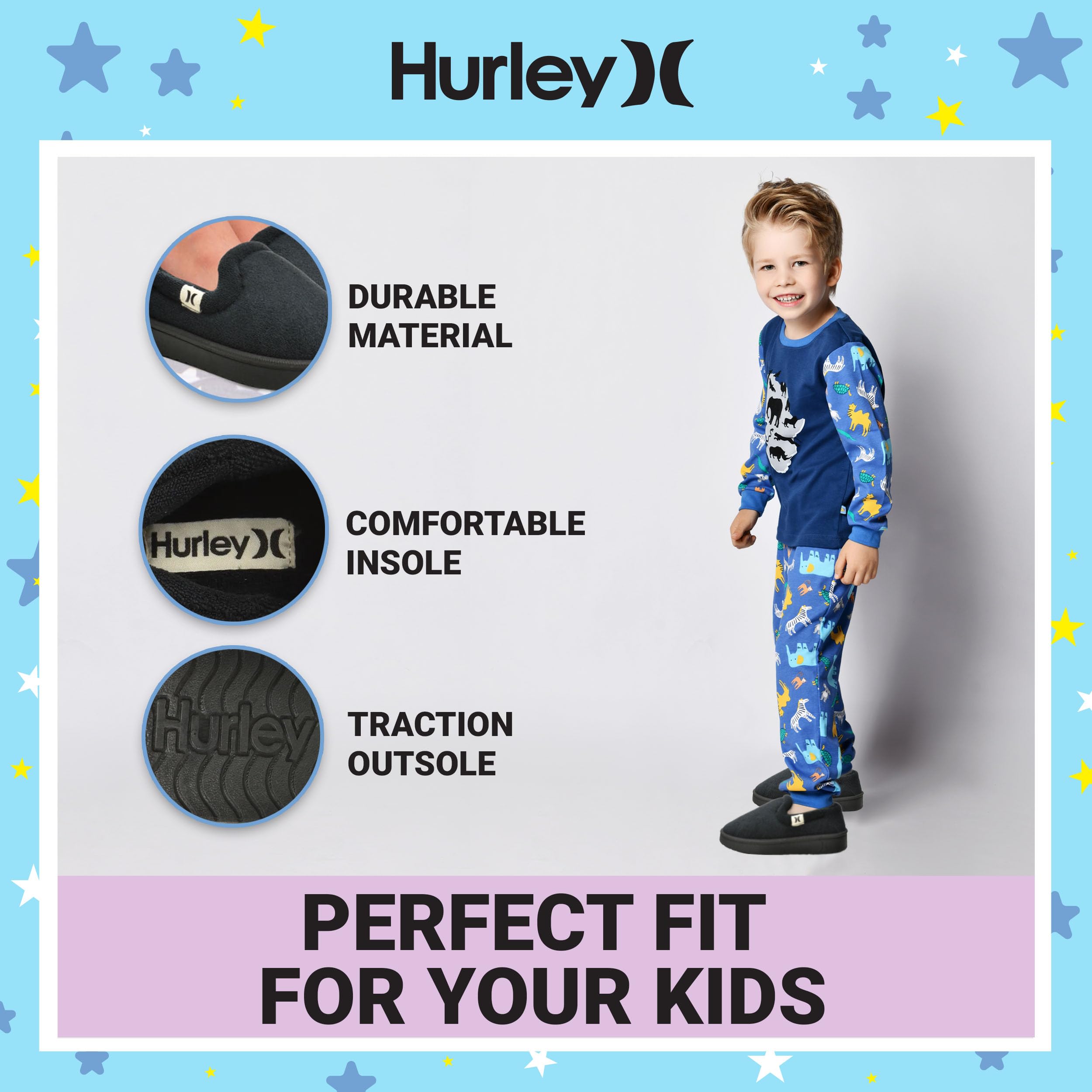 Kids' Slip-On House Slippers