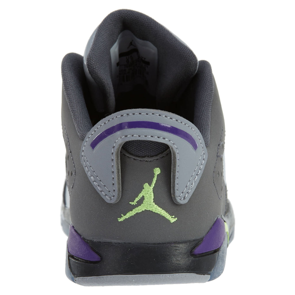 Toddlers Retro Low Basketball Shoes – Dark Grey Violet