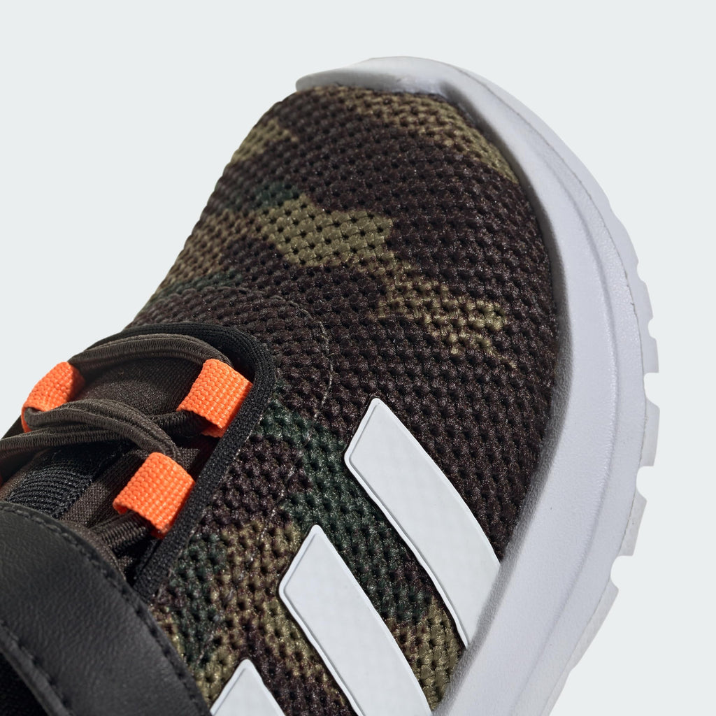 Kids' Racer Running Shoes – Shadow Olive Cloud White Orange